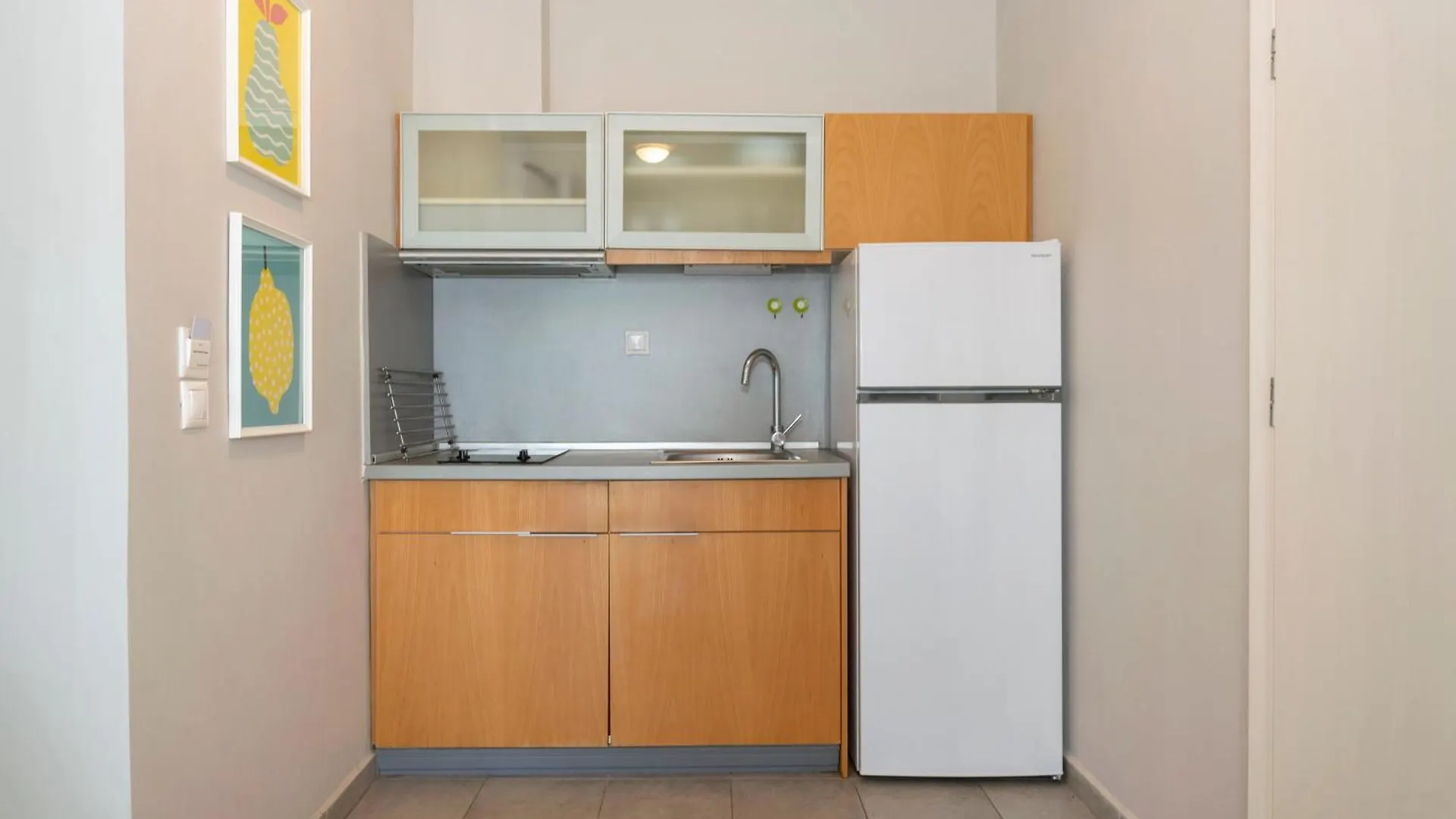 Ammos Seafront Family Apartments Néa Plája Görögország